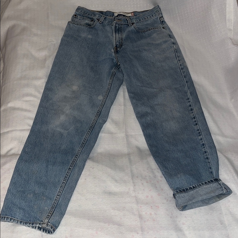 Levi’s 560 blank Red tab just about coming up on vintage 0206 comfort fit.